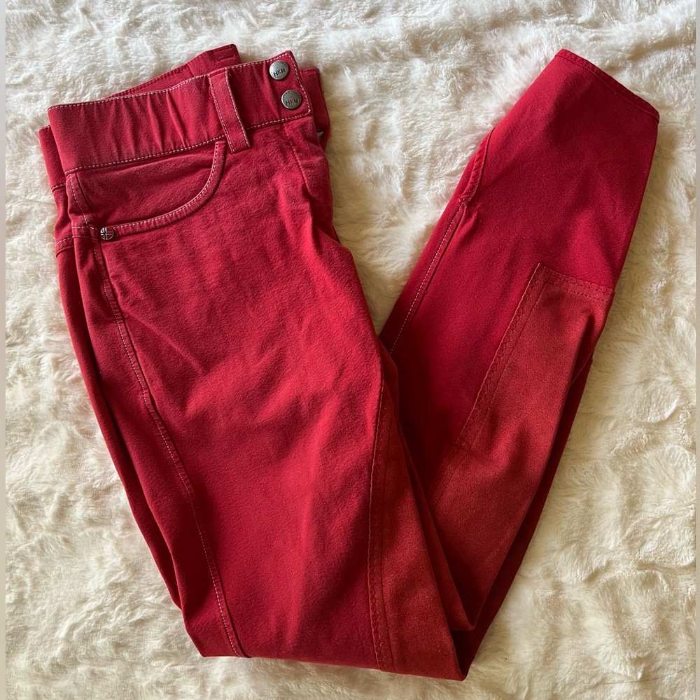 HKM Pro Team Equestrian Full Seat Riding Breeches